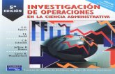 Investigacion de Operaciones en La Ciencia Administrativa 5ta Edicion EPPEN