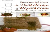 Procesos básicos de pastelería y repostería - José Luis Armendáriz Sanz (PARANINFO)