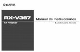 RX-V367 Manual Spanish1
