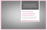 F“RMULAS DE PRODUCTOS - F“RMULAS ACEITES ESENCIALES