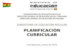 Planificacion Curricular Cbba 2014 - PRIM- SECUND