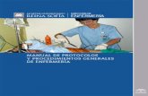 Manual de Protocolos y Procedimientos Generales de Enfermería.
