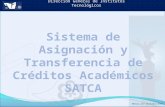 SATCA y Programas Por Competencias