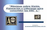 _Máximas sobre Visión, Planeación y Liderazgo para consolidar las OSC_s_ (1)