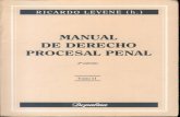 Levenne_ Ricardo - Manual de Derecho Procesal Penal t II