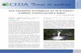 CEDA Analisis No24 Marzo 2012 Caudales Ecologicos