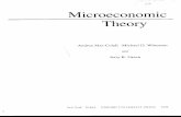 Mas-Colell, A., Whinston, M. D. Et Green, J. R. (1995). Microeconomic Theory
