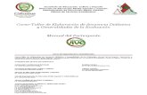 ELABORACIÓN DE SECUENCIAS DIDÁCTICAS (Manual del participante 2012)