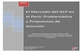 El Mercado Del Glp en El Per Problem Tica y Propuestas de Soluci n