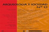 REVISTA Arqueología y Sociedad 15