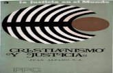 ALFARO Juan - Cristianismo y Justicia