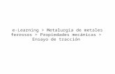 E-learning Propiedades Mecanicas Traccion