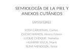 SEMIOLOGÍA DE LA PIEL Y ANEXOS CUTÁNEOS