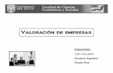 Valoracion de Empresas - Yolis Davalillo, Gustavo Agudelo, Onelio Ruz