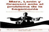 Marx, Lenin y Gramsci ante el problema de la hegemonía. ISLAS, 4