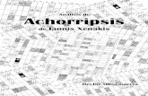 Xenakis - Analisis de Achorripsis