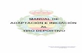 Manual de Iniciacion y Adaptacion Al Tiro Deportivo