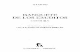 Ateneo de Naucratis - Banquete de Los Eruditos - Libros III Epitome y Texto Conservado IV y V