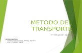 Metodo Del Transporte - Diapositiva