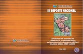 III Reporte Nacional de Prevencion y Rehabilitacion 2000-2002