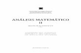Análisis matemático II V.6