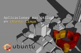 Aplicaciones y Programas en Ubuntu