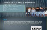 Normas ISO en La Robotica Industrial