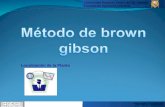 Metodo Brown Y Gibson DIAPOS2