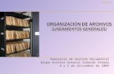 seminario de gestion documental ORGANIZACION ARCHIVOS.ppt