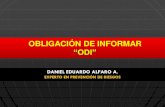 Obligacion de Informar (ODI) DS 40