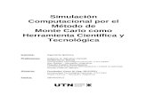 Informe Simulacion Computaconal Por El Metodo de Monte Carlo