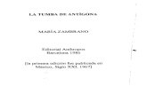 Zambrano, María_La_tumba_de_Antígona_Anthropos_1986