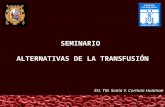 Seminario de Alternativas de Transfusion