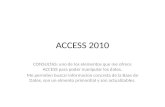 Access 2010 Consultas