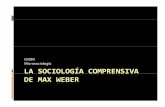 La sociología comprensiva de Max Weber - PPT