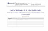 Manual Gestion de La Calidad Servicios Bancarios ISO 9001