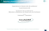 DMMS Unidad 2. Modelos Para El Desarrollo de Software