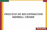 Proceso de Recuperacion Merril Crowe