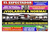 Periodico El Espectador Huamachuco Agosto 2013