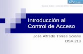 Introducción al Control de Acceso