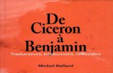 De Ciceron a Benjamin