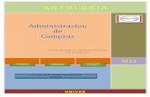 Antologia de Administracion de Compras LAE VI Mixto 28 Enero Al 18 Feb 2013