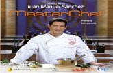 Las recetas de Juan Manuel Sánchez - MASTER CHEF 2013