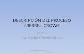DESCRIPCIÓN DEL PROCESO MERRILL CROWE