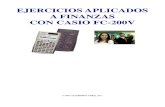 Ejercicios Casio Fc200v