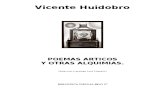 Huidobro Vicente - Poemas Articos Y Otras Alquimias