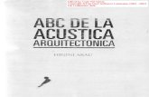 ABC de la Acústica arquitectónica