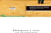 Diáspora y voto en el exterior