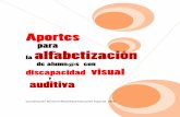 Aportes Alfabetizacion Alumnos Discapacidad Visual y Auditiva FINAL