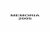 Memoria FCIHS 2005